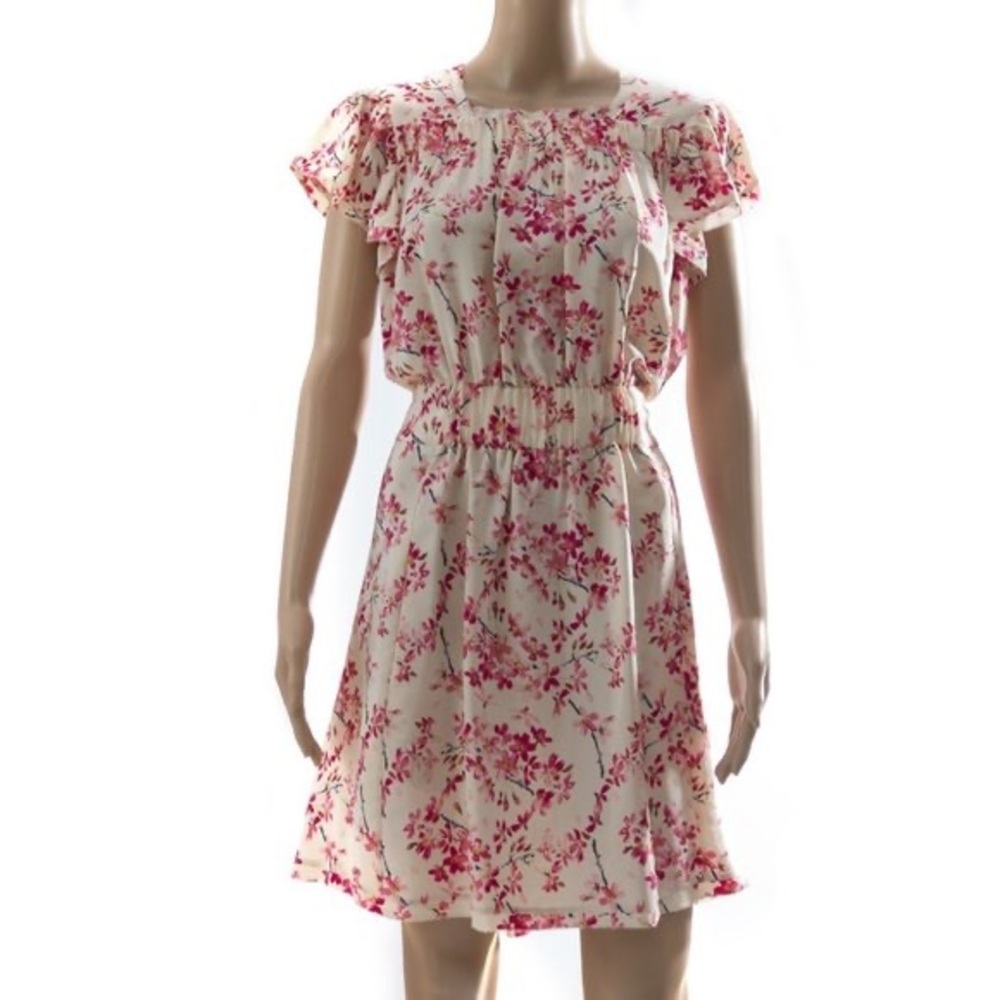 ASO Blair Waldorf Balenciaga cherry blossom dress FR 42 - Picture 2 of 7